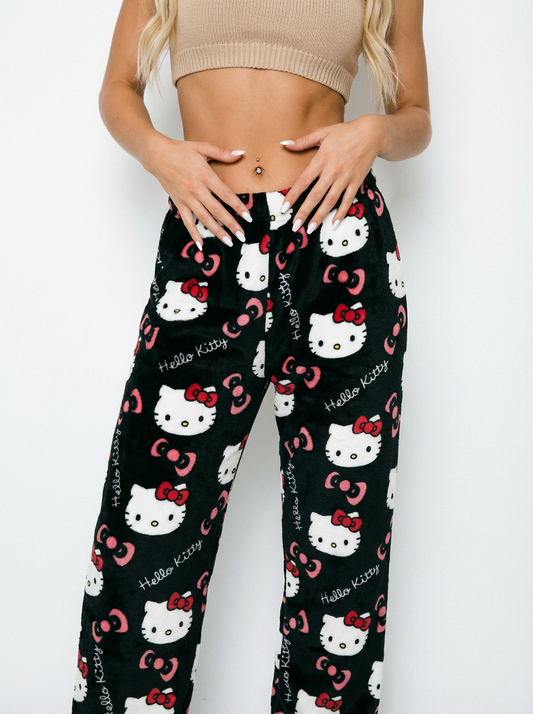 Glammory Kuschelhose Black